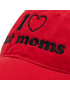 2005 Шапка с козирка Hot Moms Hat Червен - Pepit.bg