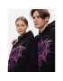 2005 Суитшърт Unisex Airbrush Черен Relaxed Fit - Pepit.bg