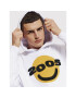 2005 Суитшърт Unisex Smiley Бял Regular Fit - Pepit.bg