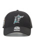 47 Brand Шапка с козирка Miami Marlins Mlb BCWS-SUMVP28WBP-BK03 Черен - Pepit.bg