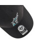 47 Brand Шапка с козирка Miami Marlins Mlb BCWS-SUMVP28WBP-BK03 Черен - Pepit.bg