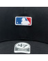 47 Brand Шапка с козирка MLB Batter Man Logo Base Runner Mesh '47 MVP MLB-BRNMS01CTP-BK Черен - Pepit.bg