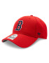 47 Brand Шапка с козирка MLB Boston Red Sox '47 MVP B-MVP02WBV-RD Червен - Pepit.bg