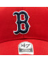 47 Brand Шапка с козирка MLB Boston Red Sox '47 MVP B-MVP02WBV-RD Червен - Pepit.bg