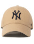 47 Brand Шапка с козирка Mlb New York Yankees B-MVP17WBV-KHA Кафяв - Pepit.bg