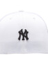 47 Brand Шапка с козирка MLB New York Yankees Base Runner Mesh '47 MVP B-BRNMS17CTP-WHA Бял - Pepit.bg