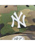 47 Brand Шапка с козирка MLB New York Yankees Camo Branson '47 MVP B-CBRAN17GWP-CMF Зелен - Pepit.bg