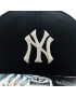 47 Brand Шапка с козирка MLB New York Yankees Coastal Floral Snap 47 MVP DP B-CFLDP17GWP-BK Черен - Pepit.bg