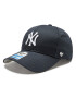 47 Brand Шапка с козирка MLB New York Yankees Raised Basic '47 MVP B-RAC17CTP-NY Тъмносин - Pepit.bg