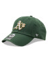 47 Brand Шапка с козирка Mlb Oakland Athletics B-RGW18GWS-DGE Зелен - Pepit.bg