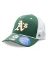 47 Brand Шапка с козирка MLB Oakland Athletics brrr Mesh Pop 47 MVP B-BRPOP18BBP-DG Зелен - Pepit.bg