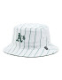 47 Brand Шапка с козирка MLB Oakland Athletics Pinstriped '47 BUCKET B-PINSD18PTF-DG Зелен - Pepit.bg