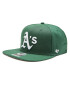 47 Brand Шапка с козирка MLB Oakland Athletics Sure Shot '47 CAPTAIN B-SRS18WBP-DGB Зелен - Pepit.bg