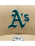 47 Brand Шапка с козирка MLB Oakland Athletics Sure Shot Snapback '47 MVP BCPTN-SUMVP18WBP-KH08 Каки - Pepit.bg