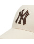 47 Brand Шапка с козирка New York Yankees B-MVPSP17WBP-NTV Бежов - Pepit.bg