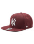 47 Brand Шапка с козирка New York Yankees B-NSHOT17WBP-KM Бордо - Pepit.bg