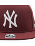 47 Brand Шапка с козирка New York Yankees B-NSHOT17WBP-KM Бордо - Pepit.bg