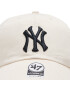 47 Brand Шапка с козирка New York Yankees MLB Clean Up B-NLRGW17GWS Бежов - Pepit.bg