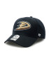 47 Brand Шапка с козирка NHL Anaheim Ducks '47 MVP H-MVP25WBV-BKC Черен - Pepit.bg