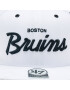 47 Brand Шапка с козирка NHL Boston Bruins Crosstown Pop '47 CAPTAIN H-CRSPP01WBP-WH Бял - Pepit.bg