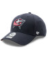 47 Brand Шапка с козирка NHL Columbus Blue Jackets H-BLPMS28WBP-NY Тъмносин - Pepit.bg