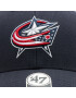 47 Brand Шапка с козирка NHL Columbus Blue Jackets H-BLPMS28WBP-NY Тъмносин - Pepit.bg