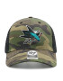 47 Brand Шапка с козирка Nhl San Jose Sharks Trucker H-CBRAN22GWP-CM Зелен - Pepit.bg