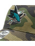 47 Brand Шапка с козирка Nhl San Jose Sharks Trucker H-CBRAN22GWP-CM Зелен - Pepit.bg