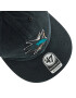 47 Brand Шапка с козирка San Jose Sharks '47 Clean Up H-RGW22GWS-BK Черен - Pepit.bg