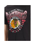 47 Brand Тишърт Chicago Blackhawks '47 Echo Tee Черен Regular Fit - Pepit.bg