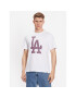 47 Brand Тишърт Los Angeles Dodgers Check Up '47 Echo Tee Бял Regular Fit - Pepit.bg