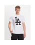 47 Brand Тишърт Los Angeles Dodgers Imprint 47 Echo Tee Бял Regular Fit - Pepit.bg