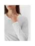 4F Блуза AW23TLONF167 Бял Slim Fit - Pepit.bg