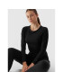 4F Блуза AW23TLONF167 Черен Slim Fit - Pepit.bg