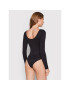4F Боди H4L22-TSDL012 Черен Slim Fit - Pepit.bg