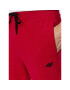 4F Долнище анцуг AW23TTROM451 Червен Regular Fit - Pepit.bg