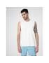 4F Мъжки топ SS23TTSHM368 Бял Regular Fit - Pepit.bg