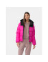 4F Пухено яке AW23TDJAF230 Розов Regular Fit - Pepit.bg