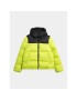 4F Пухено яке AW23TDJAF230 Зелен Regular Fit - Pepit.bg