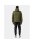 4F Пухено яке AW23TDJAM242 Зелен Regular Fit - Pepit.bg