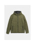 4F Пухено яке AW23TDJAM242 Зелен Regular Fit - Pepit.bg