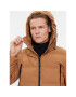 4F Пухено яке AW23TDJAM246 Кафяв Regular Fit - Pepit.bg