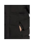 4F Пухено яке H4Z22-KUMP007 Черен Regular Fit - Pepit.bg