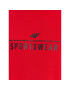 4F Суитшърт AW23TSWSM692 Червен Regular Fit - Pepit.bg