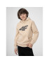 4F Суитшърт JSS23TSWSM220 Бежов Regular Fit - Pepit.bg