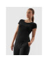 4F Тишърт AW23TTSHF0906 Черен Slim Fit - Pepit.bg