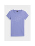 4F Тишърт AW23TTSHF0907 Виолетов Slim Fit - Pepit.bg