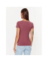 4F Тишърт AW23TTSHF0941 Бордо Slim Fit - Pepit.bg
