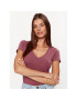 4F Тишърт AW23TTSHF0941 Бордо Slim Fit - Pepit.bg