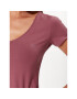 4F Тишърт AW23TTSHF0941 Бордо Slim Fit - Pepit.bg